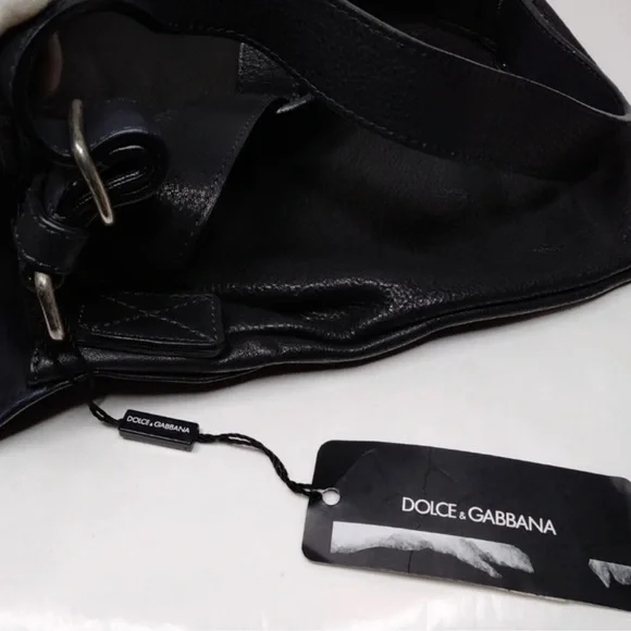 Dolce & Gabbana Black Leather(NWTMessenger Bag$998